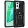 Mobigear Armor Ring OnePlus 9 Pro Hardcase Back cover Antiurto con anello - Nero