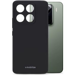 Mobilize Rubber Gelly Xiaomi 15 Pro Fleksibel TPU Bagsidecover - Sort
