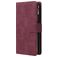 Mobigear Zipper Samsung Galaxy A71 Wallet case - Red