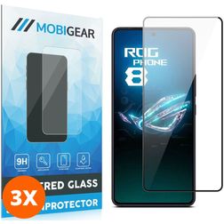 Mobigear Premium ASUS ROG Phone 8 Tempered Glass Screen Protector - Case Friendly (3-Pack)