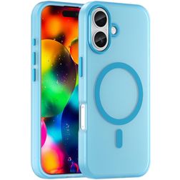 Mobigear Shockproof iPhone 17 MagSafe Hårdt Bagsidecover - Blå