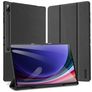 Mobigear Domo Samsung Galaxy Tab S10 Ultra Wallet case + Stylus Holder - Black