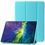 Mobigear Tri-Fold Gel iPad 11 (2025) TPU / Umělá kůže Knížkové pouzdro - Tyrkysová