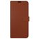 Valenta Gel Skin Samsung Galaxy A72 Pravá kůže Knížkové pouzdro Peněženka - Hnědá