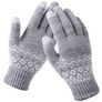 Mobigear Stretch Fabric Touchscreen Gloves - One-Size - Grey