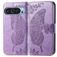 Mobigear Butterfly Google Pixel 9 Pungetui med Seddelrum - Lilla