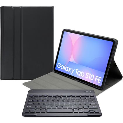 Mobilize Detachable Bluetooth Keyboard Samsung Galaxy Tab S10 FE Etui z klapką i klawiaturą QWERTY - Czarny