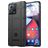 Mobigear Rugged Shield Motorola Edge 30 Fusion Flexibilní TPU Zadní kryt odolný proti nárazům - Černá
