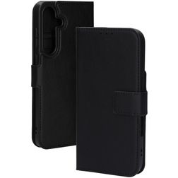 Mobiparts Classic Wallet Samsung Galaxy S25 Plus Cover a libro - Nero