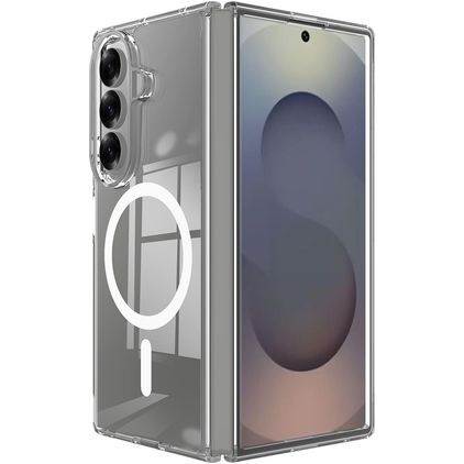 Mobigear Crystal Clear Samsung Galaxy Z Fold 8 Ultra MagSafe Hardcase Etui plecki - Przezroczysty