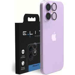 Elite iPhone 17 Cristal templado Protector de lente de cámara - Compatible con fundas - Morado