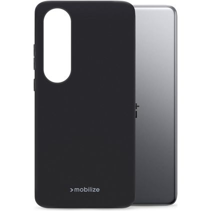Mobilize Rubber Gelly OnePlus Nord CE 4 Lite Flexible TPU Back cover - Black