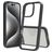 Mobigear Crystal iPhone 16 Pro Plástico rígido Capa traseira - Preto