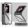 Mobigear Crystal Samsung Galaxy Z Flip 7 FE Funda Plástico rígido Carcasa - Negro