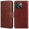 Mobigear Wallet OnePlus 10T Funda tipo libro Cartera - Marrón
