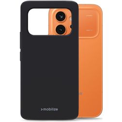 Mobilize Rubber Gelly Honor 600 Smart Fleksibel TPU Bagsidecover - Sort