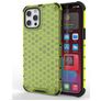 Mobigear Honeycomb iPhone 13 Pro Max Hardcase Back cover Antiurto - Verde
