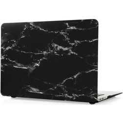 Mobigear Marble MacBook 12 polegadas (2015-2017) Capa rígida para MacBook - Preto - Modelo A1534
