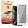 GrizzlyCoat AlignPro AntiSpy iPhone 15 Pro Max Cristal templado Protector de pantalla Antiespía - Compatible con fundas + Marco de instalación