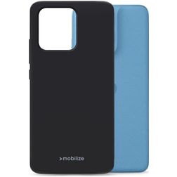 Mobilize Rubber Gelly Motorola Moto G17 Fleksibel TPU Bagsidecover - Sort