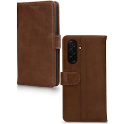 Mobilize Wallet Samsung Galaxy A27 Genuine Leather Wallet case - Brown