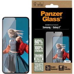 PanzerGlass Ultra-Wide Fit Samsung Galaxy S25 Vidro temperado Película de ecrã - Compatível com capas