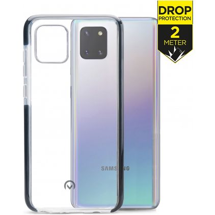 Mobilize Shatterproof Samsung Galaxy Note 10 Lite Funda Plástico rígido Carcasa Antigolpes - Transparente / Negro
