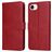 Mobigear Wallet iPhone 16e Wallet case - Red