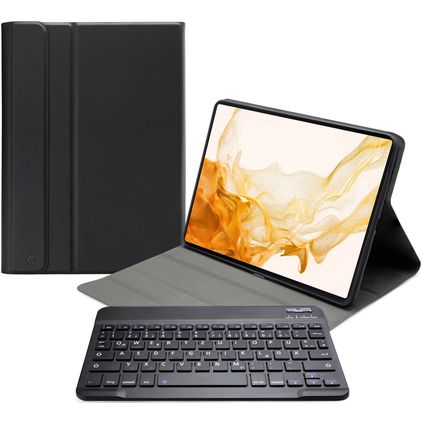Mobilize Detachable Bluetooth Keyboard Samsung Galaxy Tab S7 Plånboksfodral med tangentbord (QWERTZ) - Svart