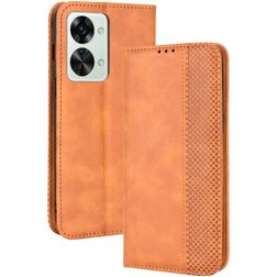 Mobigear Sensation OnePlus Nord 2T 5G Wallet case - Brown