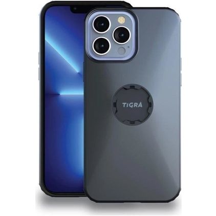 Tigra MountCase 2 Transparent iPhone 14 Pro Max Fodral Hårdplast Skal Stötsäkert - Transparent