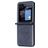 Mobigear Butterfly Samsung Galaxy Z Flip 6 Capa traseira - Azul