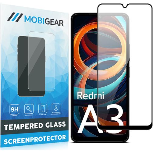 Mobigear Premium Xiaomi Redmi A3 Cristal templado Protector de pantalla - Compatible con fundas