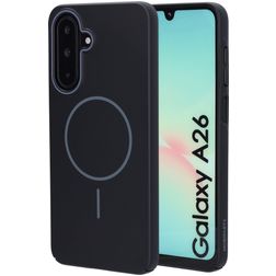 Mobiparts Slim Line Samsung Galaxy A26 MagSafe Plástico rígido Capa traseira - Onyx Black