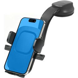 Mobigear Mobilhållare för bil Instrumentbräda Klämfäste Universell - Svart