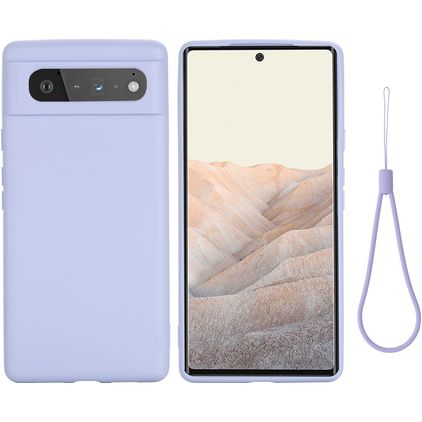 Mobigear Rubber Touch Google Pixel 6 Silikone Bagsidecover - Lilla