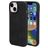 Mobiparts Classic iPhone 15 MagSafe TPU / Poliuretano (PU) Back cover - Graphite Black