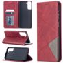 Mobigear Rhombus Slim Samsung Galaxy S21 Plus Lompakkokotelo - Punainen