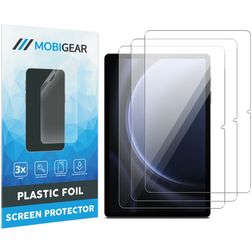 Mobigear Samsung Galaxy Tab S9 FE Plus Ochrana displeje Fólie - kompatibilní s pouzdry (3 ks)