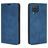 Mobigear Retro Slim Samsung Galaxy A12 Wallet case - Dark Blue
