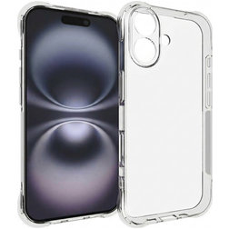 Mobigear Cushion Gennemsigtig iPhone 17 Fleksibel TPU Bagsidecover - Gennemsigtig