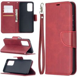 Mobigear Excellent Samsung Galaxy A52 Funda tipo libro Cartera - Rojo