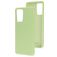 Mobiparts Samsung Galaxy A72 Silicone Back cover - Pistache Green