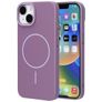Mobiparts Slim Line iPhone 14 MagSafe Hardcase Back cover - Imperial Purple
