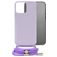 Mobilize Lanyard Gelly iPhone 13 Pro Flexible TPU Case with lanyard - Pastel Purple