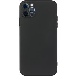 Mobigear Colors iPhone 15 Pro TPU flexível Capa traseira - Preto