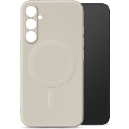 My Style Protective Flex Samsung Galaxy A35 MagSafe TPU flexível Capa traseira - Antique White