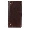 Mobigear Ranch HTC Desire 21 Pro Wallet case - Brown