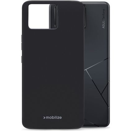 Mobilize Rubber Gelly ASUS Zenfone 11 Ultra Flexibel TPU Skal - Matt Black