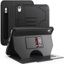 Mobigear Magnetic Folio iPad 10 (2022) Funda tipo libro + Portalápices - Negro